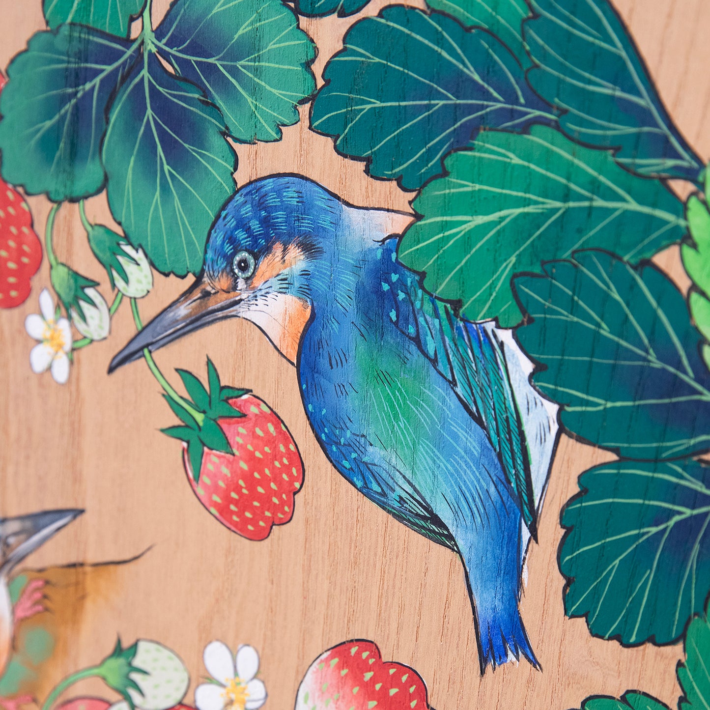 翡翠に苺(かわせみにいちご)