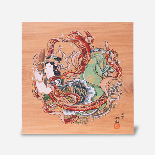 天人と笙（てんにんとしょう）