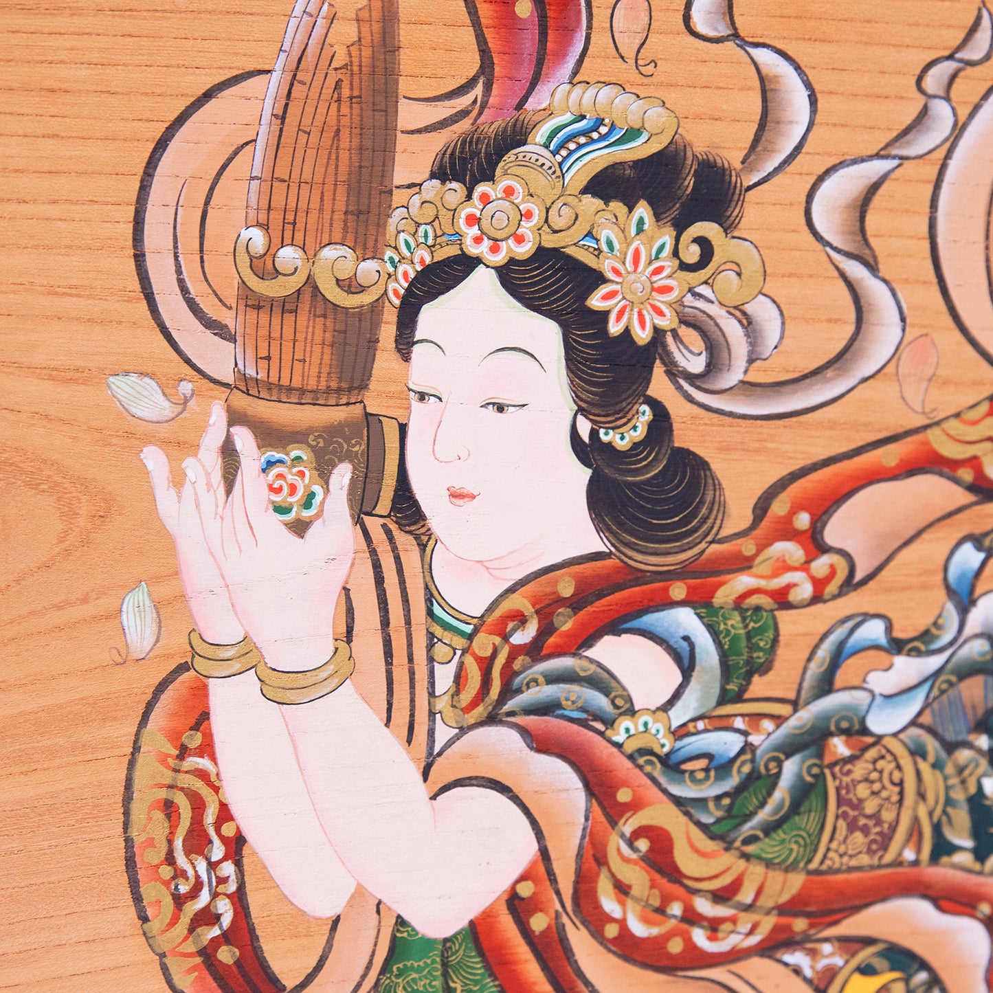 天人と笙（てんにんとしょう）