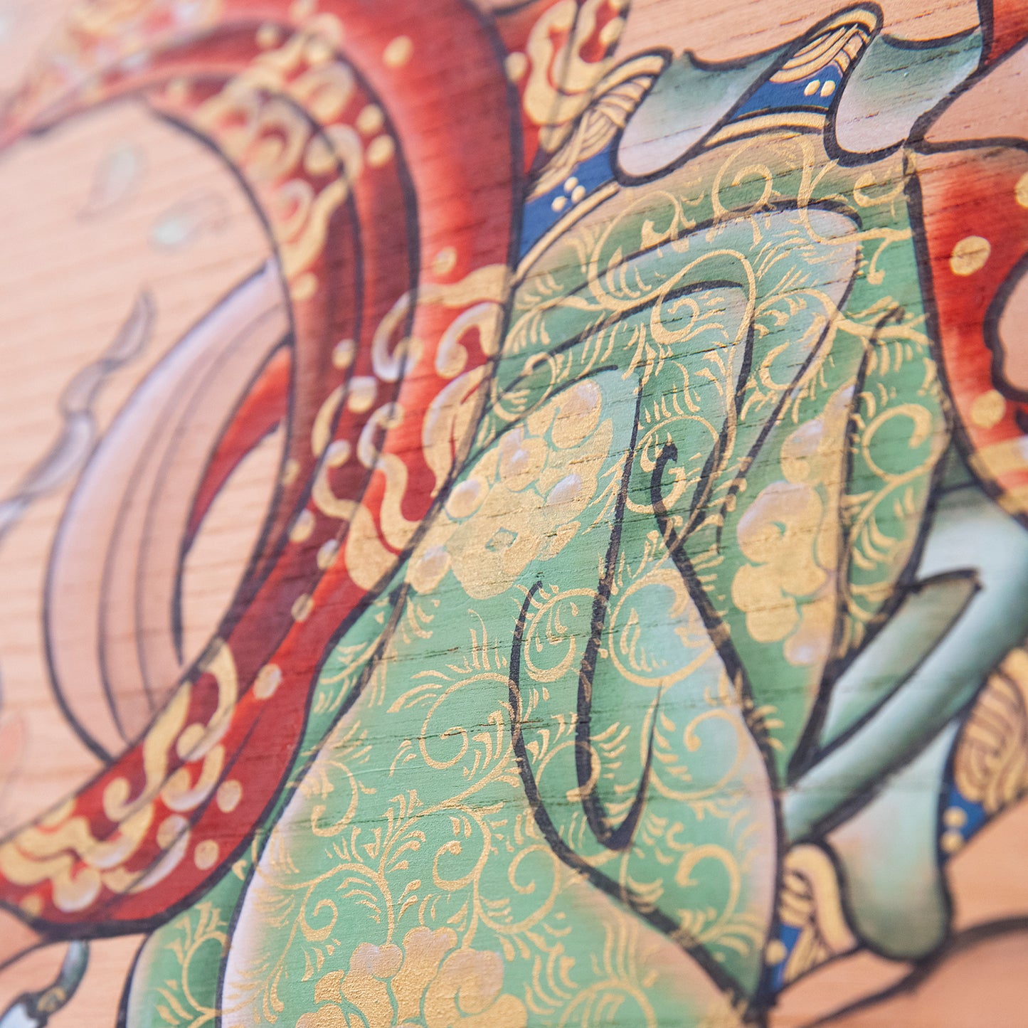 天人と笙（てんにんとしょう）